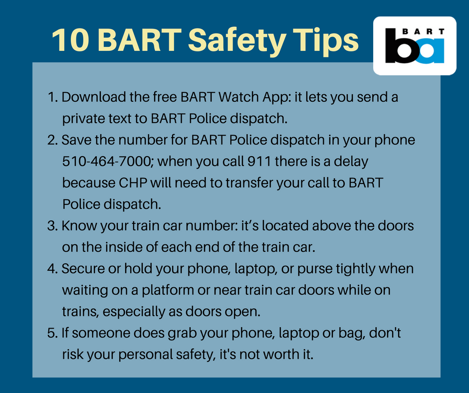 Safety & Security Bay Area Rapid Transit